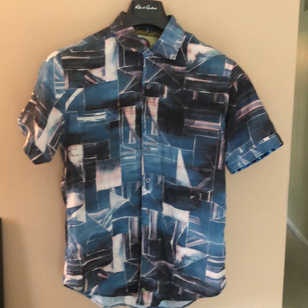 Robert Graham short sleeved dress shirt